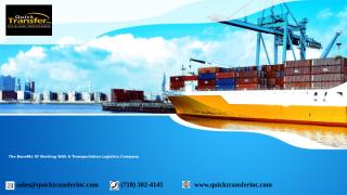 The Benefits of Working With A transportation logistics company.pptx