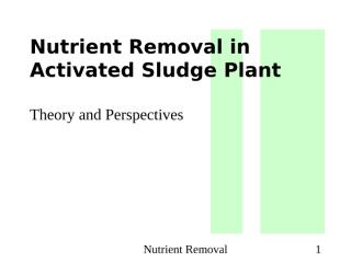 9-nutrient removal-1-theory.ppt