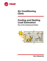 02 - Cooling and Heating Load Estimation - Trane Air Conditioning Clinic.pdf