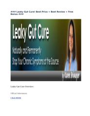 Leaky Gut Cure.docx