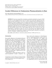 Gender Differences in Ondansetron Pharmacokinetics in Rats.pdf
